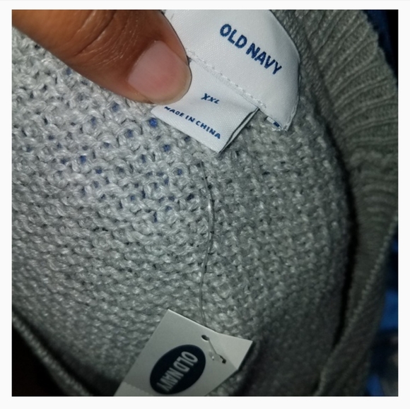 NWT Old Navy Waffle Textured Sweater - Picture 6 of 6